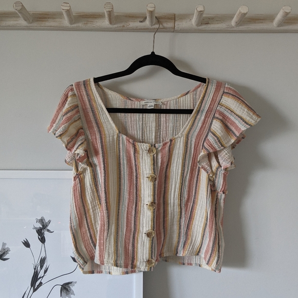 American Eagle Cropped Top